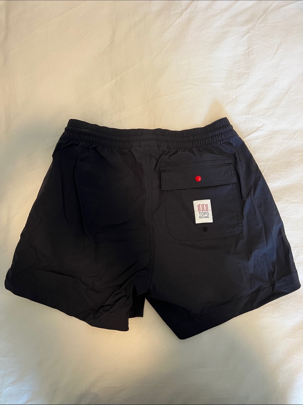 Topo Designs Black Stretch Drawstring Outdoor Short women’s size SMALL - Picture 4 of 7